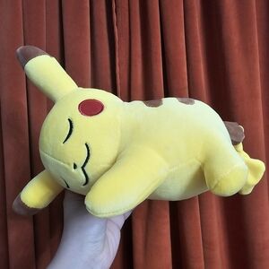 Sleeping Pikachu 12in Plush